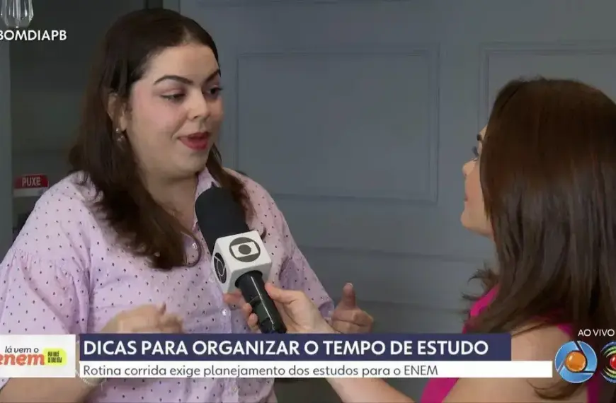 Rotina corrida: como se organizar para estudar para o Enem trabalhando