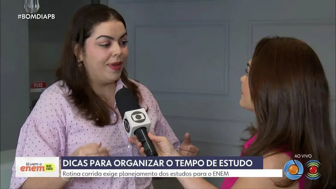 Rotina corrida: como se organizar para estudar para o Enem trabalhando