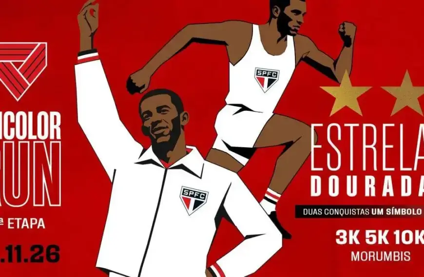 Tricolor Run 2026 será em 21 de novembro no MorumBIS;…