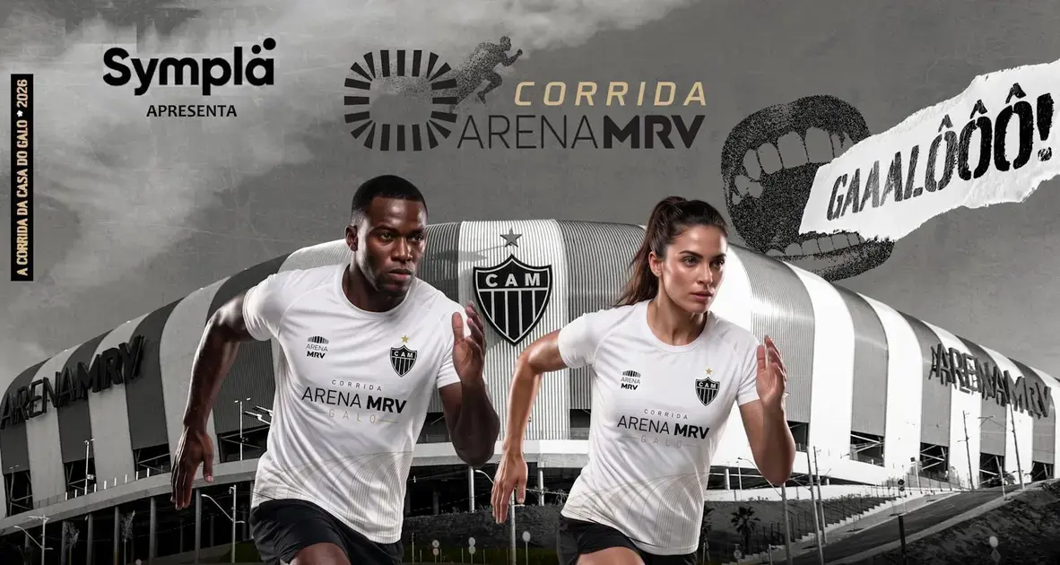 Corrida na Arena MRV será na manhã de 7 de novembro, antes de Atlético x Grêmio